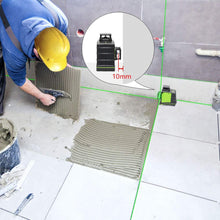 Load image into Gallery viewer, Cross Line Laser Level 12 Lines 3D Green Beam 360 Degree Vertical & Horizontal with USB Charging Huepar GF360G