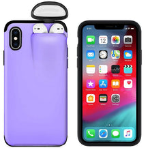 Load image into Gallery viewer, 2in1 AirPods Holder & iPhone Case for 11 Pro Max Xs Max Xr X 10 8 7 Plus Cover Hard Case Original New Design