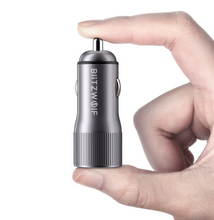 Load image into Gallery viewer, Car Charger Dual USB Port Cigarette Lighter Adapter 30W 2.4A