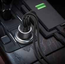 Load image into Gallery viewer, Car Charger Dual USB Port Cigarette Lighter Adapter 30W 2.4A
