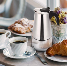 Load image into Gallery viewer, Coffee Percolator Moka Pot Stovetop Espresso Maker