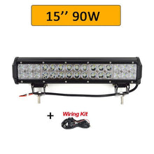 Load image into Gallery viewer, 12V 24V Double LED Light Bar