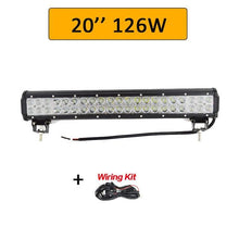 Load image into Gallery viewer, 12V 24V Double LED Light Bar