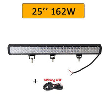 Load image into Gallery viewer, 12V 24V Double LED Light Bar