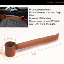 Load image into Gallery viewer, Car Seat Gap Filler Pockets