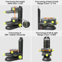 Load image into Gallery viewer, Huepar Fine-tuning Bracket Laser Level Adapter -  PV10+
