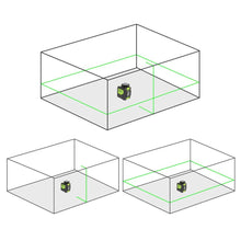 Load image into Gallery viewer, Huepar Cross Laser Self-leveling 360-Degree Coverage Horizontal and Vertical Line with 2 Pluse Modes 901CG
