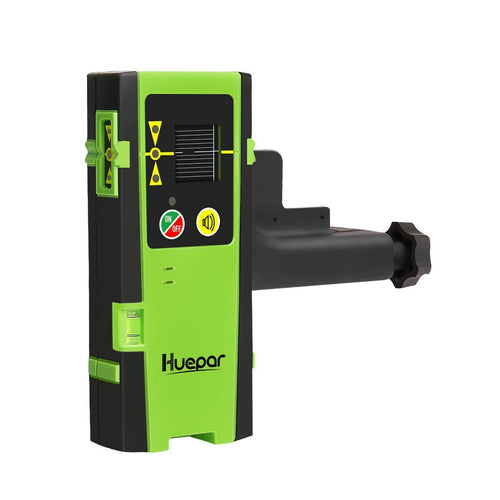 Huepar New laser level receiver Outdoor Receiver for red and green laser lines, Only Suitable for Huepar levels LR6RG