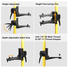 Load image into Gallery viewer, Huepar 12 Ft./3.7m Lasers Level Adapter Tripod LP36
