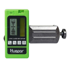 Load image into Gallery viewer, Huepar LR-5RG-GN Laser Detector for Laser Level - Green and Red Beam Receiver
