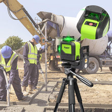 Load image into Gallery viewer, Huepar Rotary laser level green Cross Line Laser Self Leveling Rechargeable 902CG
