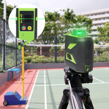 Load image into Gallery viewer, Cross Line Laser Level 3D Professional Green Beam Cross Line Laser with Self Leveling Mode Huepar 603CG
