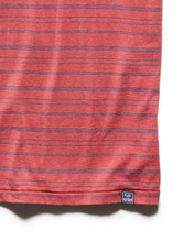 Load image into Gallery viewer, DOLAN STRIPED BURNOUT V-NECK TEE
