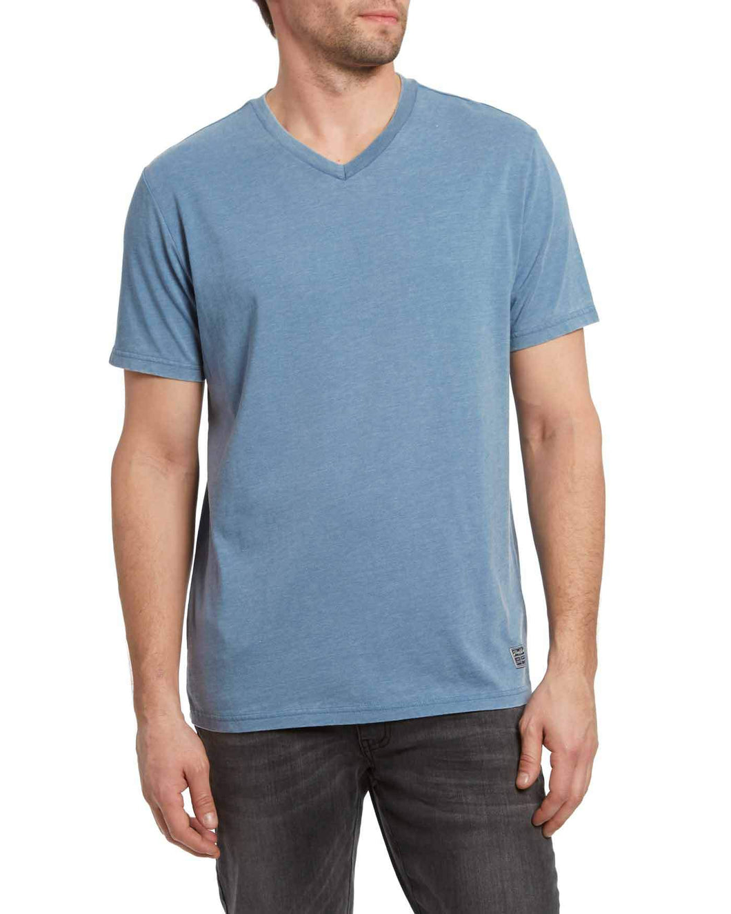 KINSTON BURNOUT V-NECK TEE