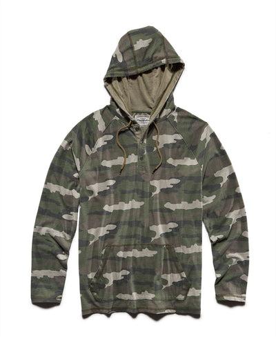 DUNBARTON CAMO BURNOUT HOODIE