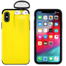 Load image into Gallery viewer, 2in1 AirPods Holder &amp; iPhone Case for 11 Pro Max Xs Max Xr X 10 8 7 Plus Cover Hard Case Original New Design
