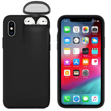 Load image into Gallery viewer, 2in1 AirPods Holder &amp; iPhone Case for 11 Pro Max Xs Max Xr X 10 8 7 Plus Cover Hard Case Original New Design
