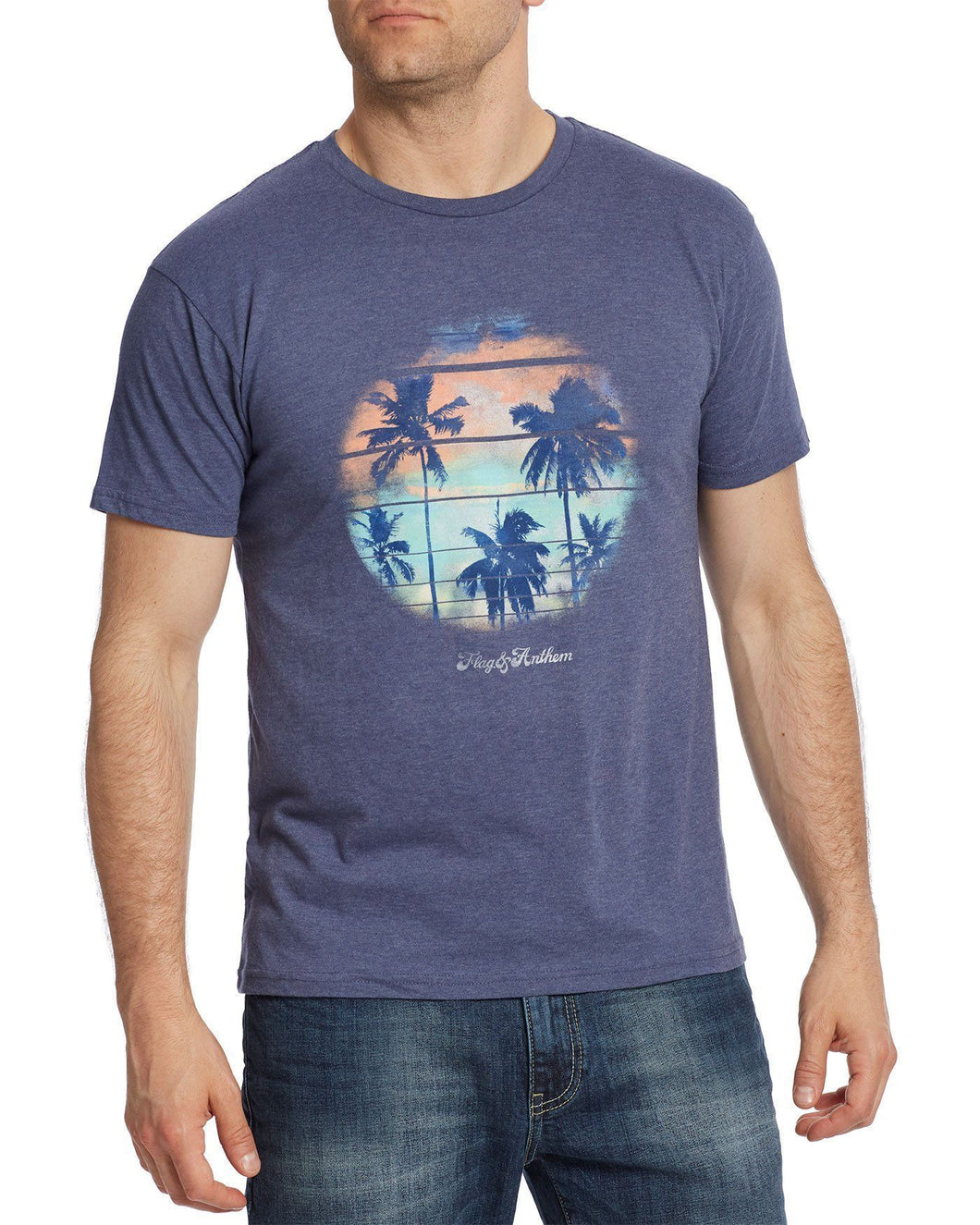 HAZY PALMS TEE