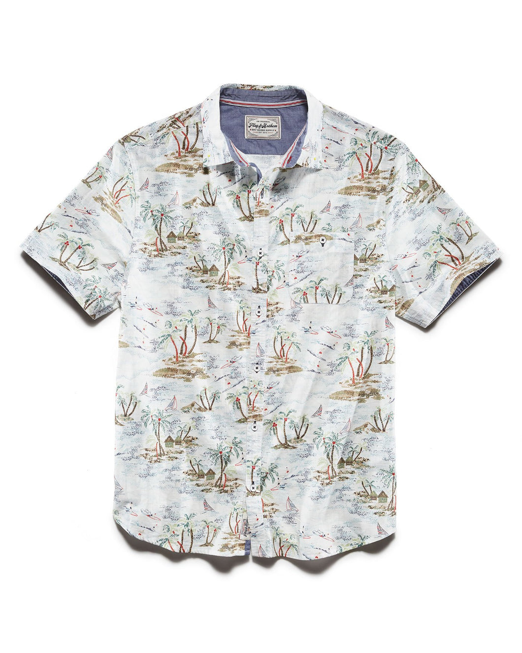 COVE ISLAND PALM SHIRT