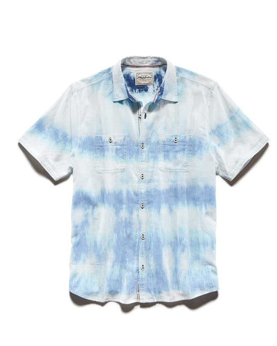 ARTIE  DOUBLE POCKET TIE-DYE SHIRT