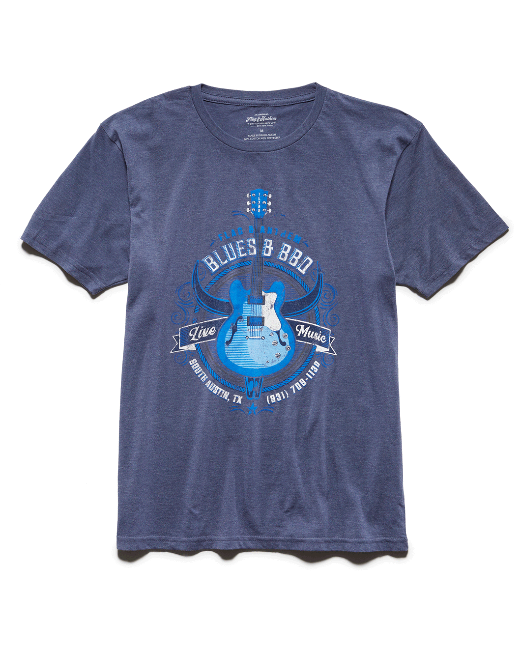 BLUES AND BBQ TEE