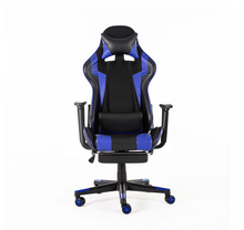 Load image into Gallery viewer, Gaming Chair Ergonomic High Back Office Chair Reclining Chair Adjustable Rotating Lift Chair PU Leather Desk Chair with Footrest
