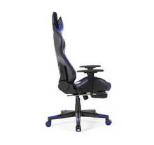 Load image into Gallery viewer, Gaming Chair Ergonomic High Back Office Chair Reclining Chair Adjustable Rotating Lift Chair PU Leather Desk Chair with Footrest
