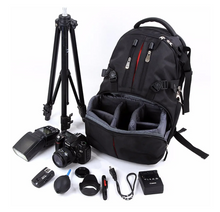 Load image into Gallery viewer, Camera Backpack Waterproof Camera Bag for Canon Nikon SLR DSLR Camera
