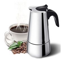 Load image into Gallery viewer, Coffee Percolator Moka Pot Stovetop Espresso Maker
