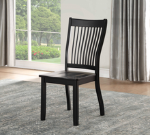 Load image into Gallery viewer, Dining Chair 22&quot;x24&quot;x39&quot; Black - Kitchen Chair (Set of 2)
