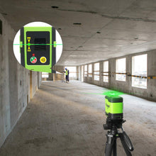 Load image into Gallery viewer, Huepar 3D Cross Line Self-Leveling Laser Level, Li-ion Battery &amp; Portable Tool Bag included 503CG
