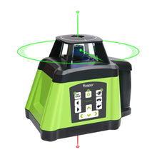 Load image into Gallery viewer, Huepar Electronic Self-Leveling Green Rotary Laser Level Kit, Remote Control, Receiver Included RL200HVG
