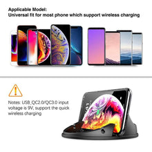 Load image into Gallery viewer, Dashboard 10W Fast Wireless Charger
