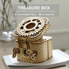 Load image into Gallery viewer, DIY Treasure Box Wooden Assembly Toy
