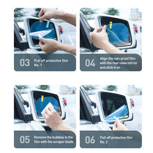 Load image into Gallery viewer, Car Mirror Protective Films Anti Fog Window Protective  Sticker
