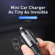 Load image into Gallery viewer, Baseus Mini Car Charger
