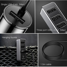 Load image into Gallery viewer, Baseus 4 USB Fast Car Charger
