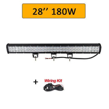 Load image into Gallery viewer, 12V 24V Double LED Light Bar
