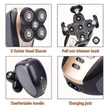 Load image into Gallery viewer, 5 in 1 Rechargeable Men Electric Shaver
