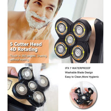 Load image into Gallery viewer, 5 in 1 Rechargeable Men Electric Shaver
