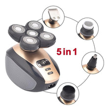 Load image into Gallery viewer, 5 in 1 Rechargeable Men Electric Shaver
