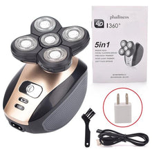 Load image into Gallery viewer, 5 in 1 Rechargeable Men Electric Shaver
