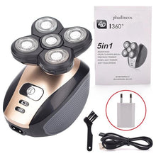 Load image into Gallery viewer, 5 in 1 Rechargeable Men Electric Shaver
