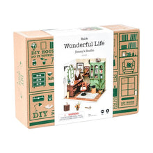 Load image into Gallery viewer, DIY Miniature DollHouse Wooden Kits Toy
