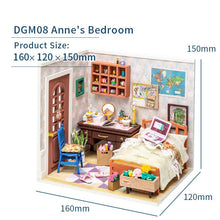 Load image into Gallery viewer, DIY Miniature DollHouse Wooden Kits Toy
