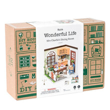 Load image into Gallery viewer, DIY Miniature DollHouse Wooden Kits Toy
